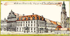 Schmettausche Haus auf der Nicklas Gasse - Pałac Schmettau'a, widok ogólny